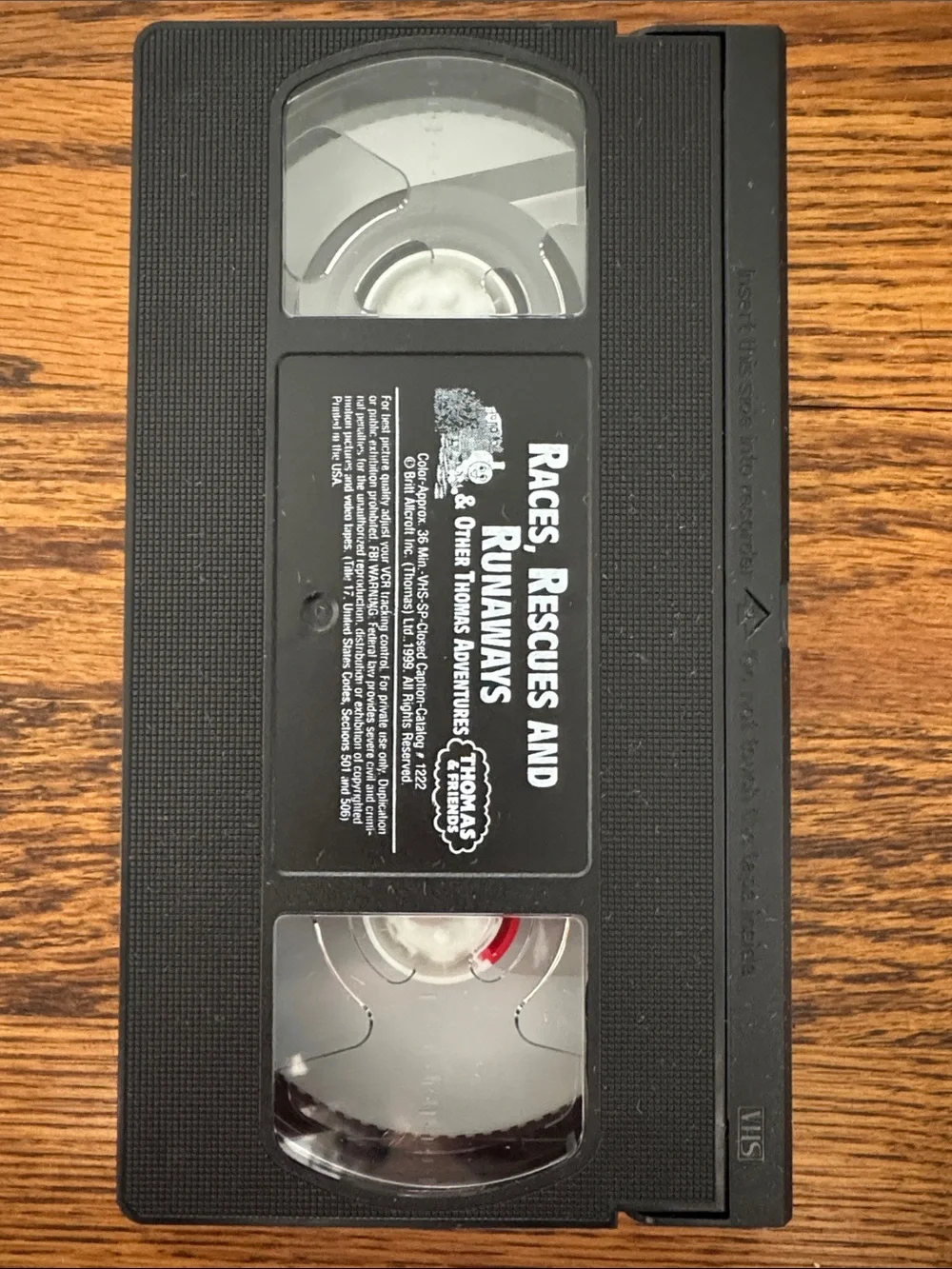 Vintage Thomas the Tank Engine & Friends 3 VHS Lot